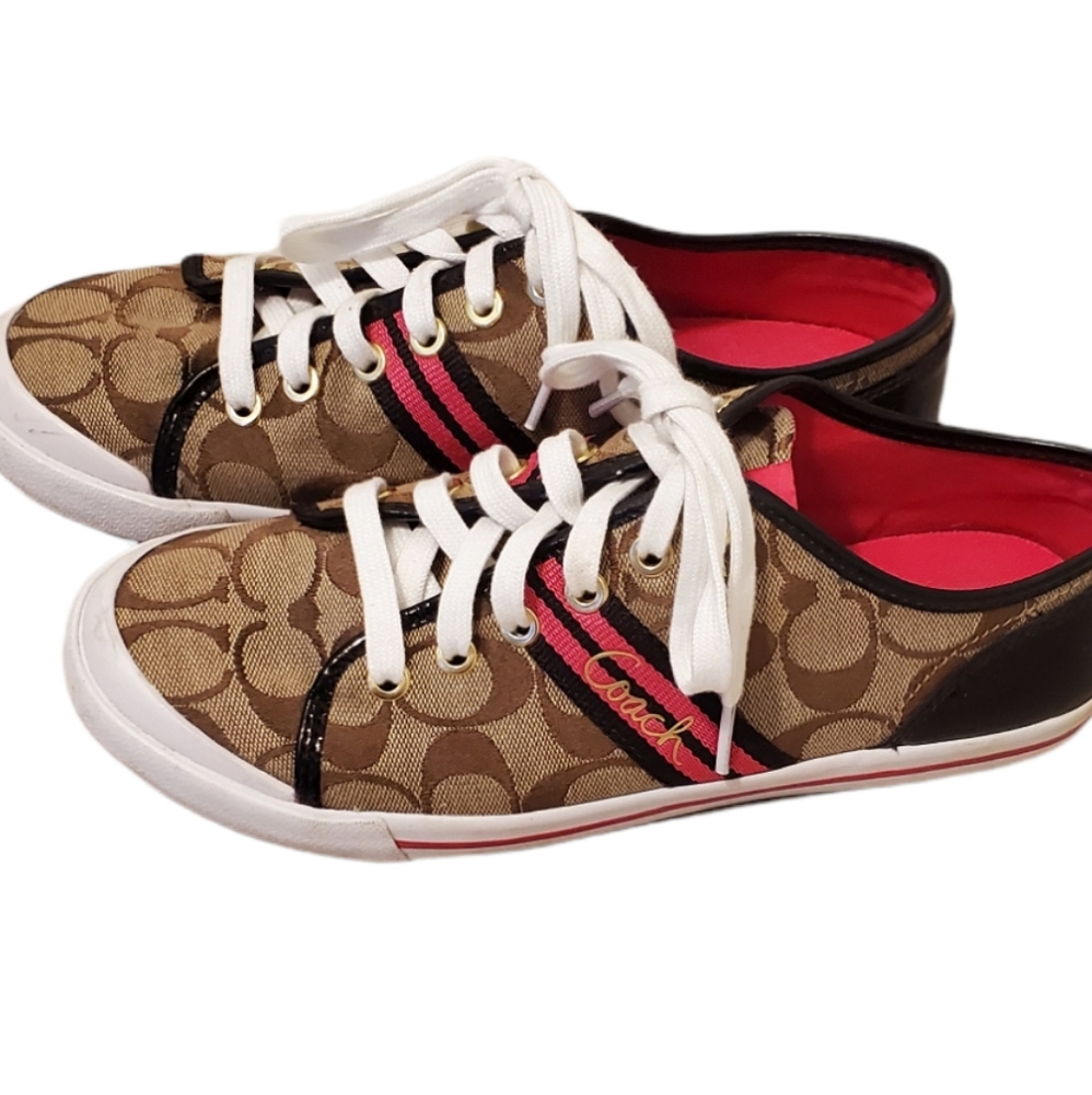 Coach sneakers. Womens size 8.